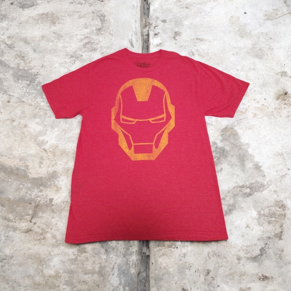 Marvel Red and Gold Iron Man Tee Size Medium